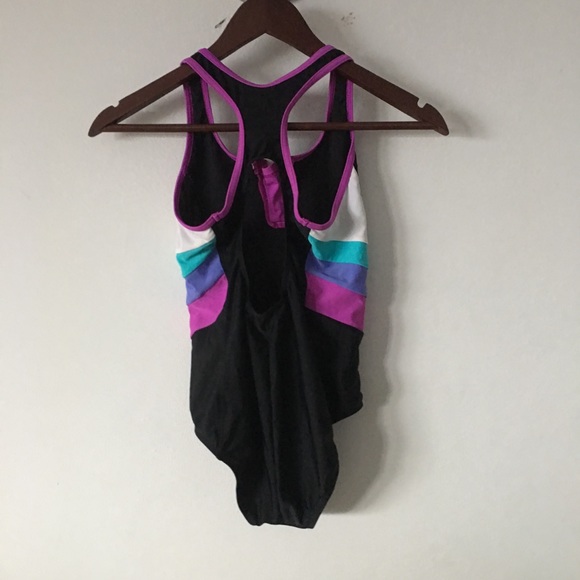 Retro Swimsuit Kids Sz 12 - Picture 2 of 4